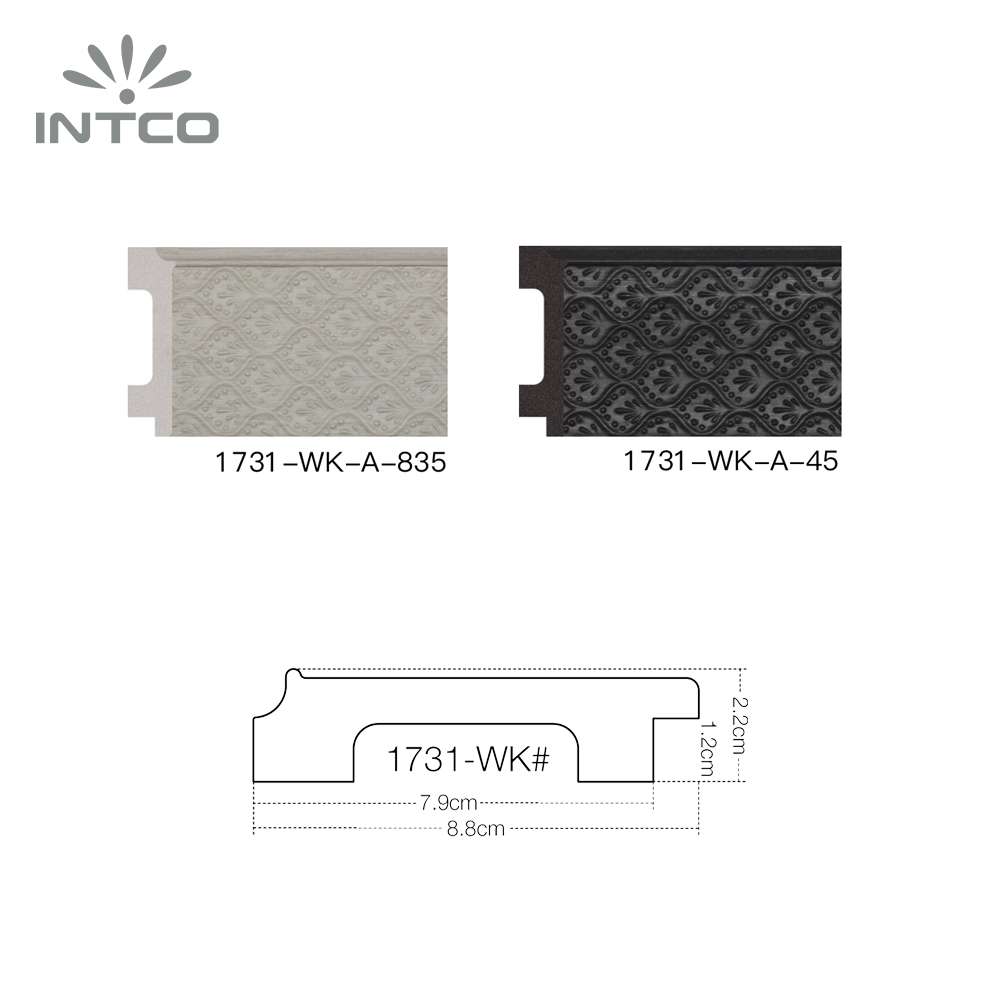 Intco picture frame moulding profiles & optional finishes